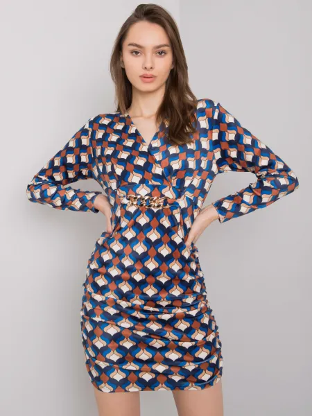 Dress-DHJ-SK-12695.26P-dark blue