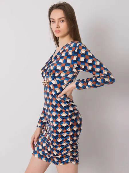 Dress-DHJ-SK-12695.26P-dark blue
