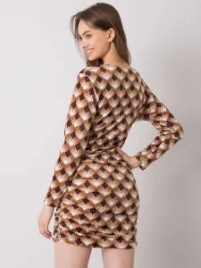 Dress-DHJ-SK-12695.26P-light brown