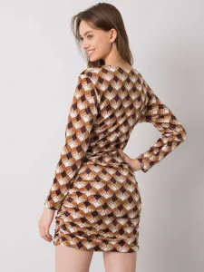 Dress-DHJ-SK-12695.26P-light brown