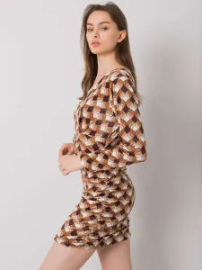 Dress-DHJ-SK-12695.26P-light brown