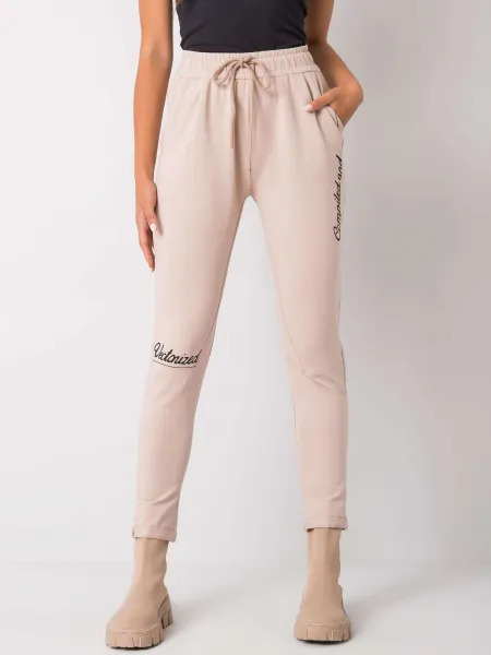 Sweatpants-RV-DR-7076.21-beige