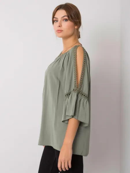 Blouse-TW-BZ-BI-82198.46-khaki