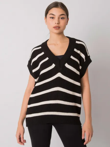 Vest-FE-KZ-3305.54P-black-white