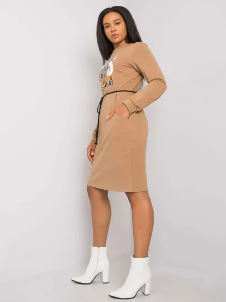 Dress-LK-SK-508299.30-camel
