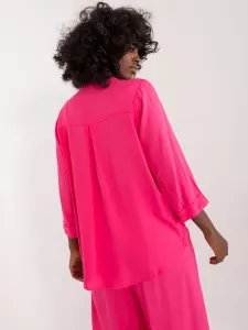 Blouse-D73761M11174A-fuchsia