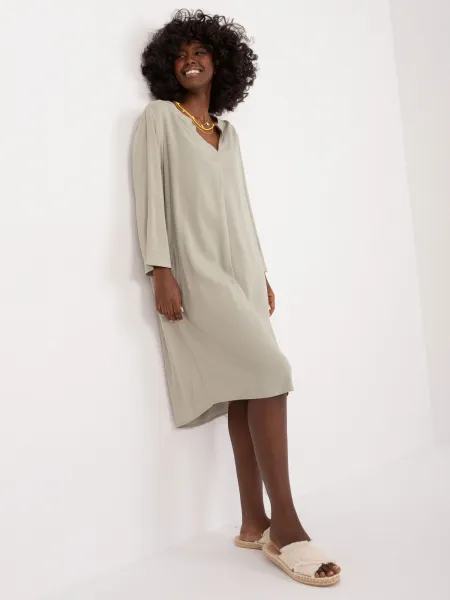 Dress-D73761M30430A-khaki