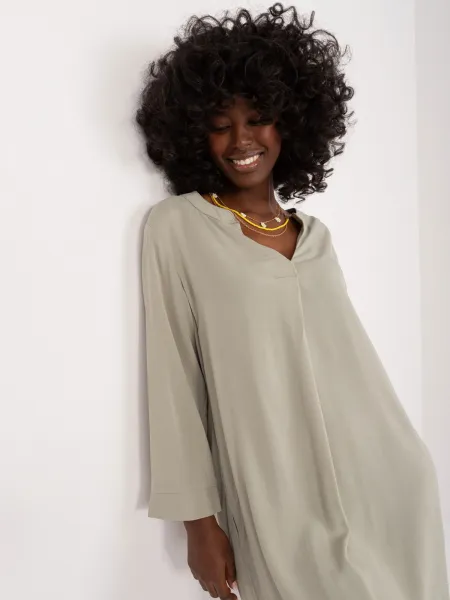 Dress-D73761M30430A-khaki