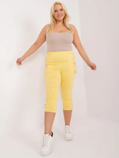 Pants-AT-SP-73019.47-Light Yellow