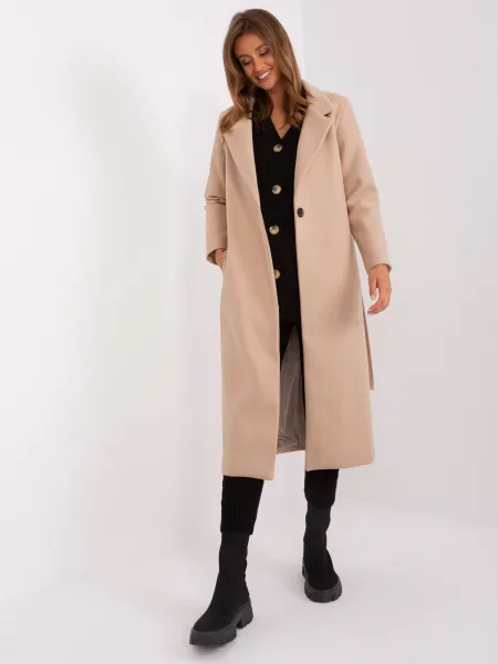 Coat TW-PL-BI-5312-1.31-beige