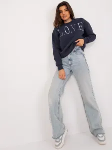 Sweatshirt-D10606BA02565C-navy blue