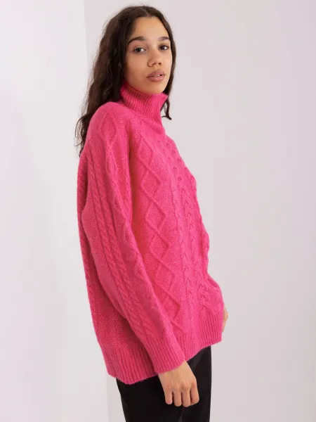 Sweater-AT-SW-2355-2.30X-Dark Pink