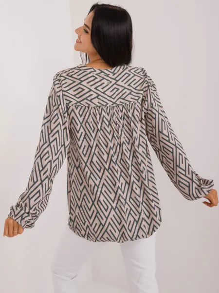 Blouse-D73771M11186B-beige