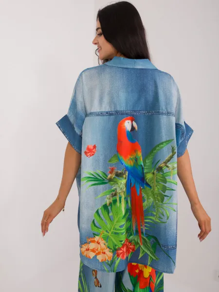 Shirt-DHJ-KS-19007.32-blue
