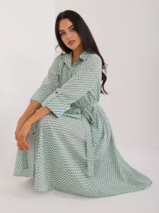 Dress-LK-SK-509673.13-white-green