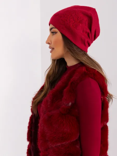 Cap-AT-CZ-23250.36P-burgundy