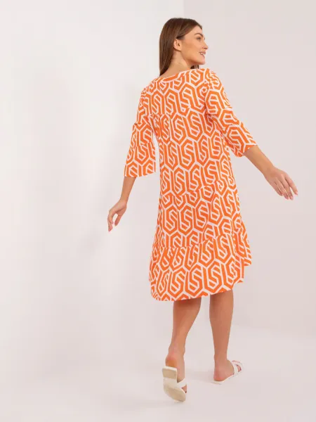 Dress-D73771M30214K-orange