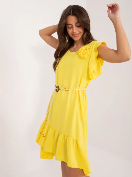 Dress-DHJ-SK-8921.98-yellow