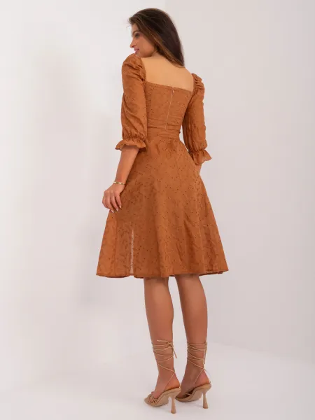 Dress-LK-SK-509372.45-light brown