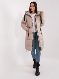 Coat-D50048X44518B3-beige