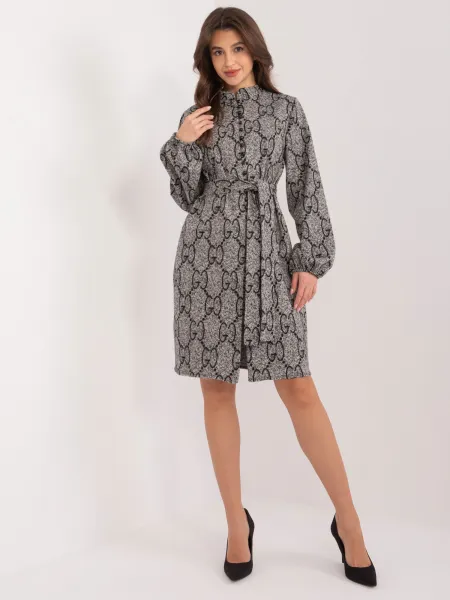 Dress-LK-SK-509526-1.06-grey-black