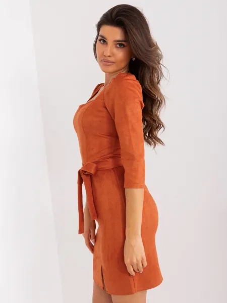 Dress-LK-SK-509131.11-dark orange