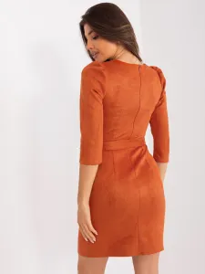 Dress-LK-SK-509131.11-dark orange