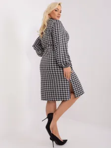 Dress-LK-SK-509476.28P-Grey-Black