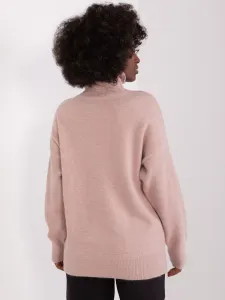 Sweater-AT-SW-23401.97P-Dark Pink
