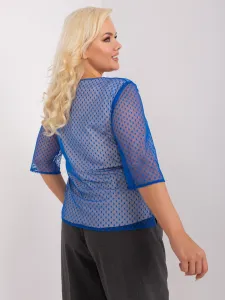 Blouse-LK-BZ-506730.64P-dark blue