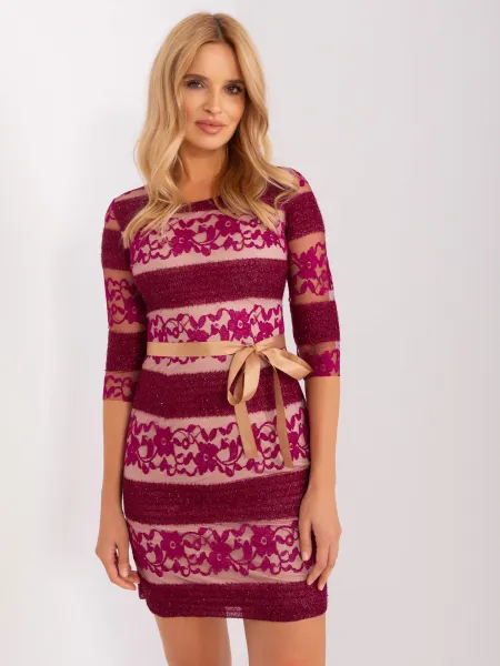 Dress-LK-SK-507231.71P-purple