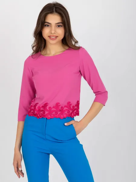 Blouse-LK-BZ-505970.33P-dark pink