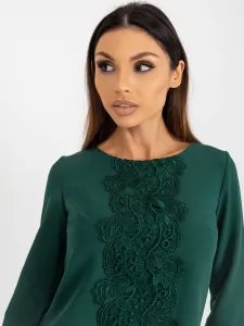 Blouse-LK-BZ-506522.07-dark green