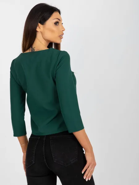 Blouse-LK-BZ-506522.07-dark green