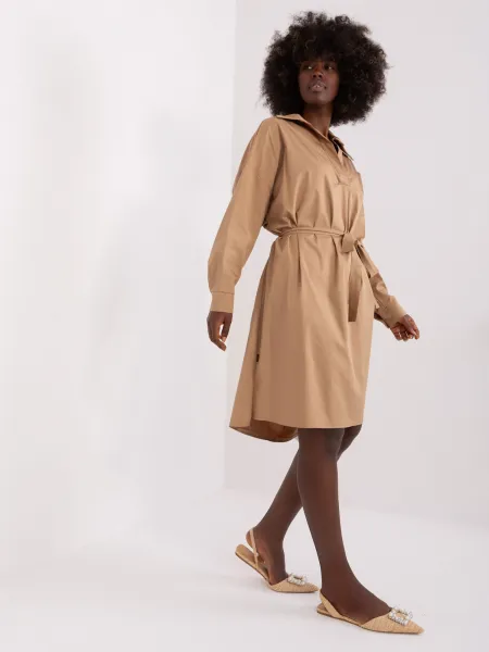 Dress-CHA-SK-9010.70-dark beige