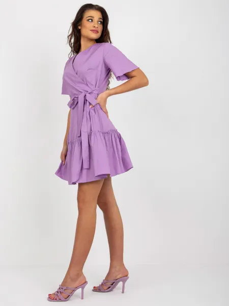 Dress-LK-SK-508646.13P-light purple