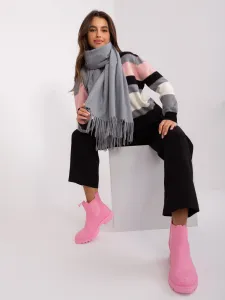 Scarf-AT-SZ-23185.73P-dark grey