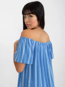 Dress-D73771R30145J-white-blue