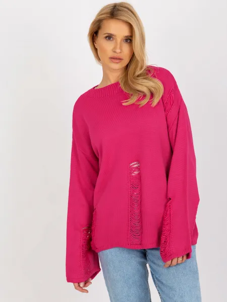 Sweater-BA-SW-8043.08X-Fuchsia