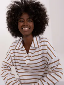 Blouse-LK-BZ-509314.83-white-brown