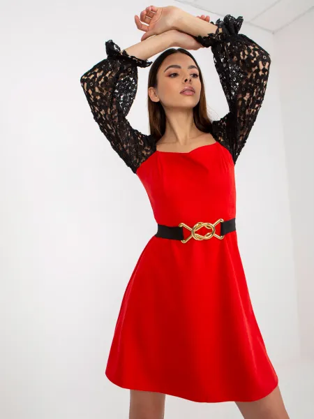 Dress-LK-SK-508840-1.01P-red