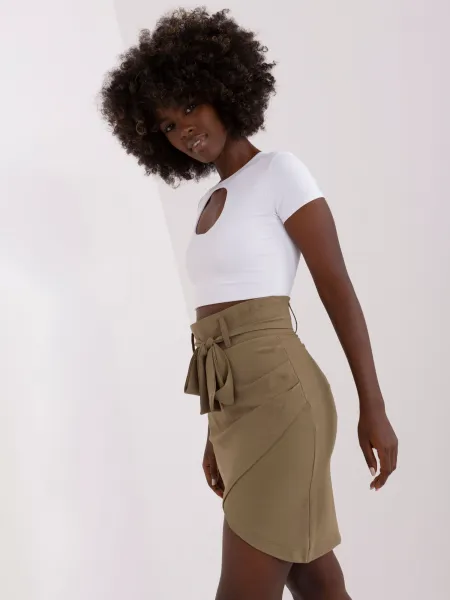 Skirt-LK-SD-508375.04-khaki