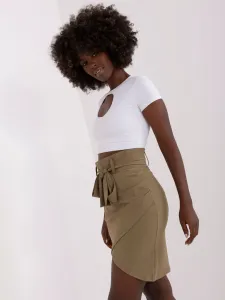 Skirt-LK-SD-508375.04-khaki