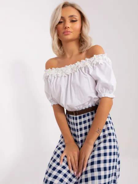 Dress-LK-SK-506358.21P-white-navy blue