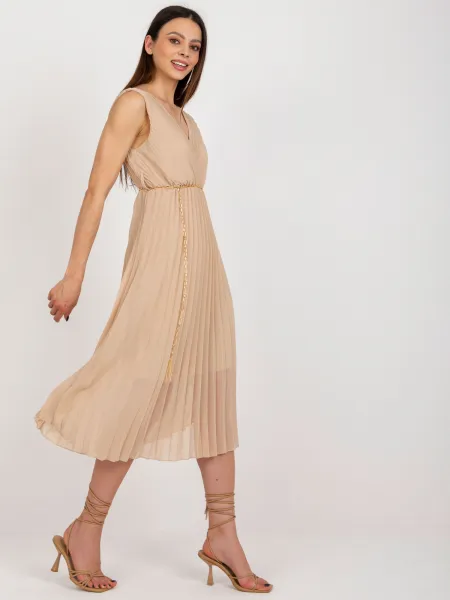 Dress-DHJ-SK-13168.21X-beige