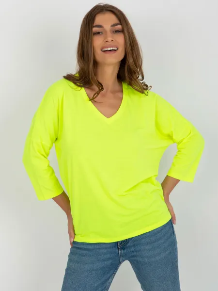 Blouse-RV-BZ-7663.05-fluo yellow