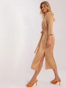 Dress-LK-SK-509348.04-camel