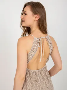 Dress-TW-SK-BI-8676.22-beige