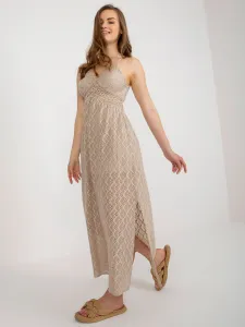 Dress-TW-SK-BI-8676.22-beige