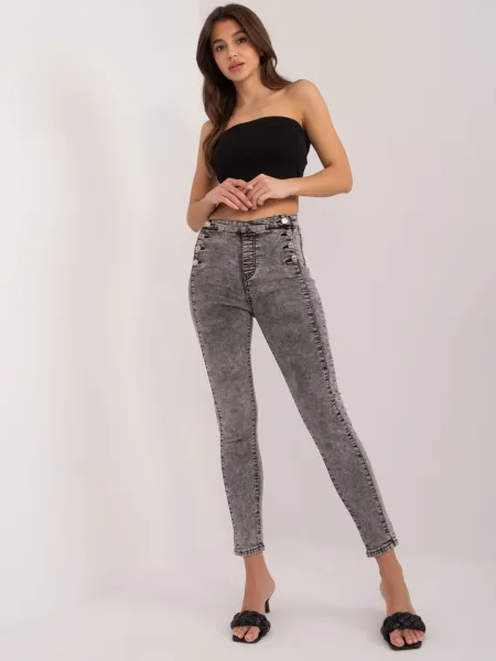 Trousers jeans-NM-SP-M516.38P-dark grey